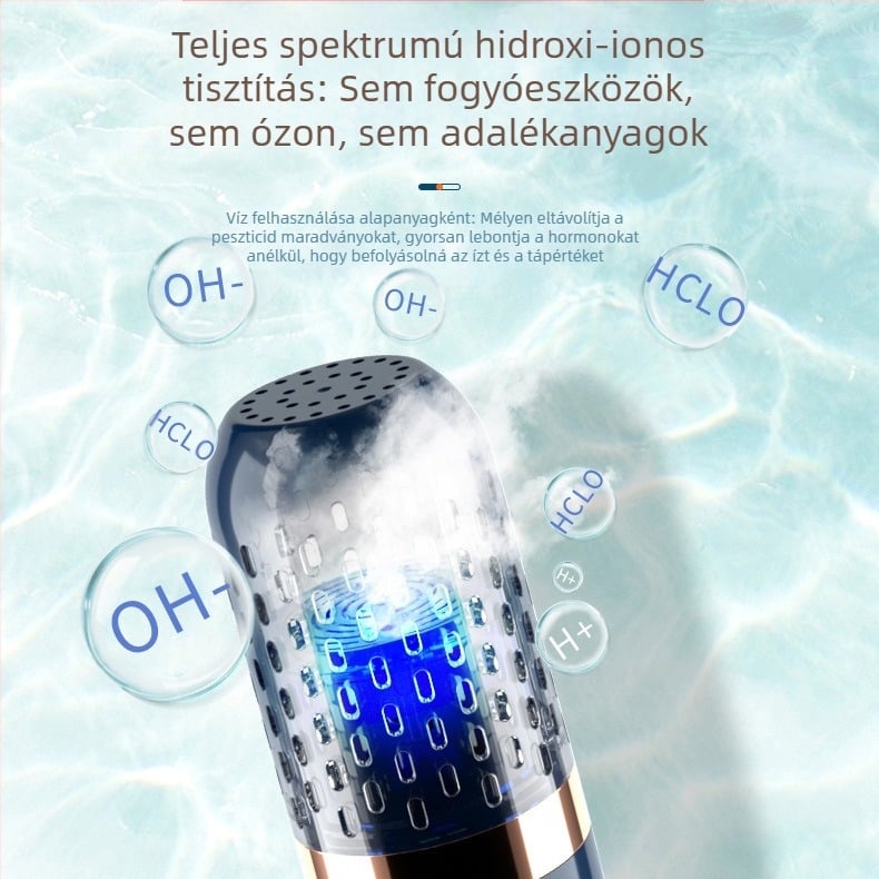 Gyümölcs- és zöldségtisztító készülék – Modell 022, kapacitás legfeljebb 4 liter, mechanikus vezérlés, mosókosár nélkül