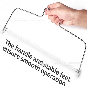 Rozsdamentes acél tortarétegező eszköz, szabálytalan alak, tortaszeleteléshez, modern minimalist design