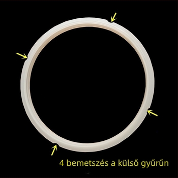 Elektromos nyomás alatti főzőedény tömítőgyűrű kiegészítők — élelmiszer‑minőségű szilikon és bőr gyűrűk, fedél tömítés, karbantartás