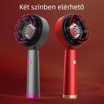 Fejbőr masszírozó fésű dagasztó funkcióval, hajápolás és hajnövekedés – 3 sebesség