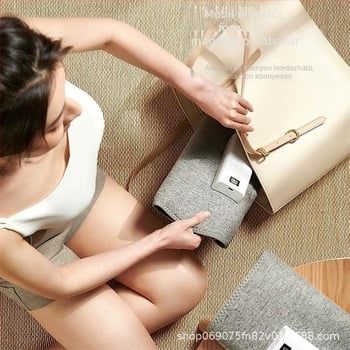 Lábszár-masszírozó légpárnával és nyomásterápiával – vezeték nélküli töltés, 5V, 5W, 35–45°C