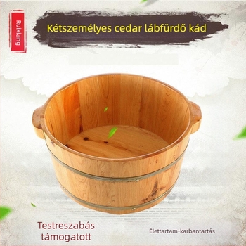 Ruixiang fa lábfürdő hordó alakú tartály, felnőtteknek
