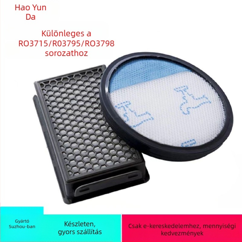Rowenta porszívó szűrőelem, kompatibilis a R03715, R03795 és R03798 modellekkel