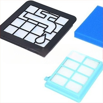 FC8010/02 szűrőelem Philips PowerProCompact és Active-hez – finom por szűrése, otthoni használatra, 51–100 m² terület