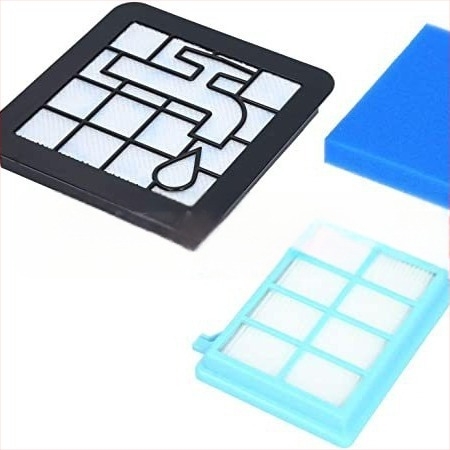 FC8010/02 szűrőelem Philips PowerProCompact és Active-hez – finom por szűrése, otthoni használatra, 51–100 m² terület