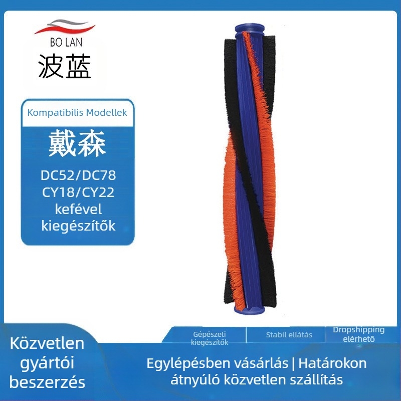 Dyson padlós görgő keféje CY22, DC52, DC78, DC33 és CY18 modellekhez – otthoni használatra, akár 150 m²-ig