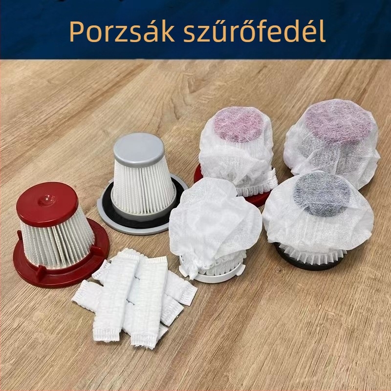 Egyszer használható porszívó szűrőelem nem szőtt anyagból, porvédő, megvastagodott, univerzális kompatibilitás, 3 éves élettartam