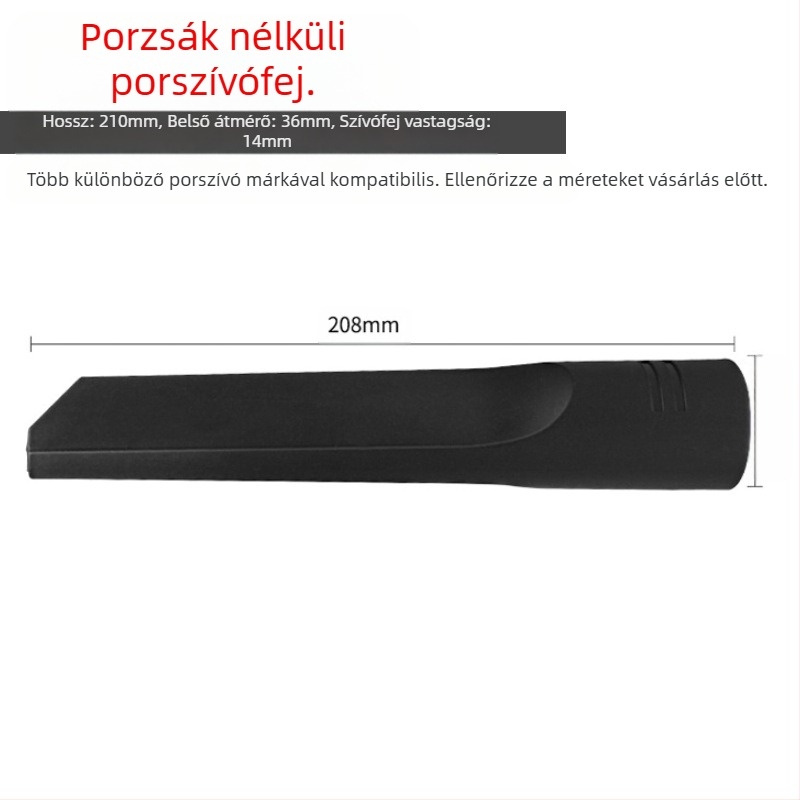 Lapos szívófej porszívóhoz BF500 - 1500W, 220V, 7 m kábel