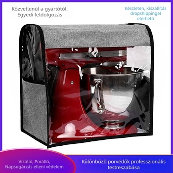 Függőleges keverő porvédő – vízálló, mosható, 300D kationos átlátszó membrán, 90% anyagtartalom, testre szabható