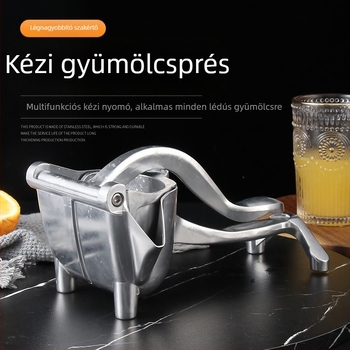 Kézi gyümölcs- és dióprés – Alumínium, Multifunkcionális (2020)