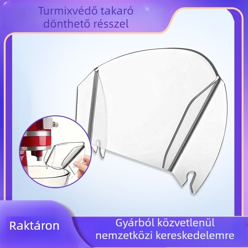 KitchenAid keverő - szóródásvédő, PC anyag, Modell 01, Szerelés