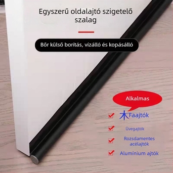 PU ajtó alsó tömítőszalag – hangszigetelés, por- és rovarvédelem, hőszigetelés