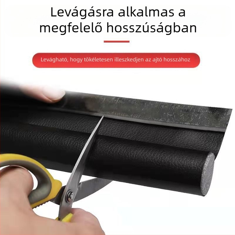 PU ajtó alsó tömítőszalag – hangszigetelés, por- és rovarvédelem, hőszigetelés