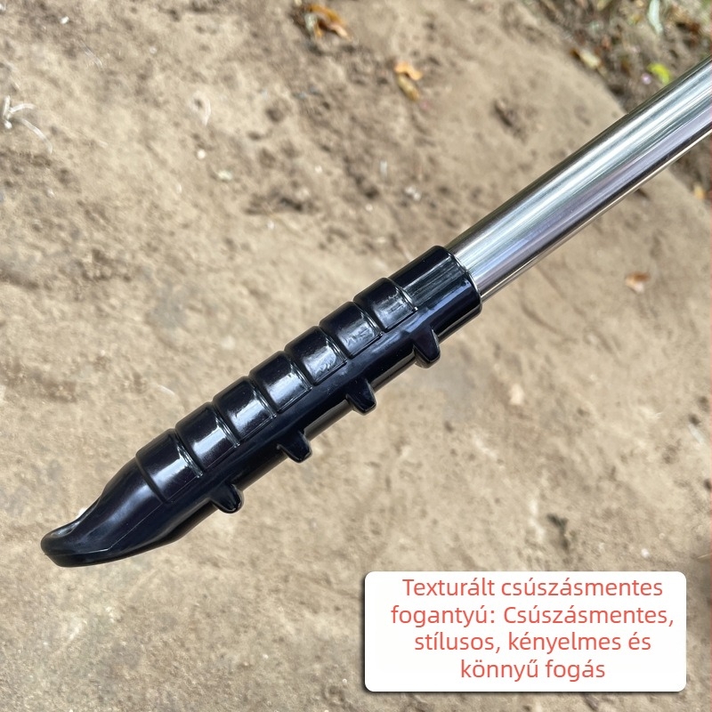 Kertgereblye kör fejjel, teleszkópos, alacsony szén-­acélból, többfogú, modell 0302