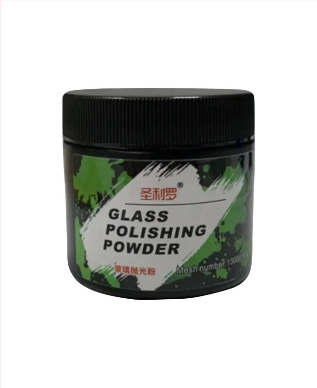 Sanliro autóüveg polírozó por – cerium-oxid alapú olajfilm eltávolító, eltávolítja a vízfoltokat, 3 éves lejárat, minőségstandard Q/GZHY 003-2025