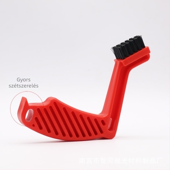 Tisztító ecset polírozó koronghoz – ABS műanyag, Xinzhitong