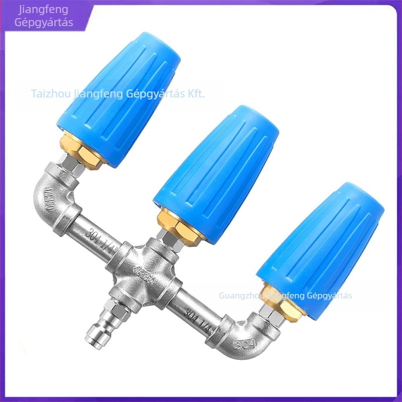 Nagy nyomású vízpisztoly turbinal forgófejjel, tiszta réz, Carpenter Peak
