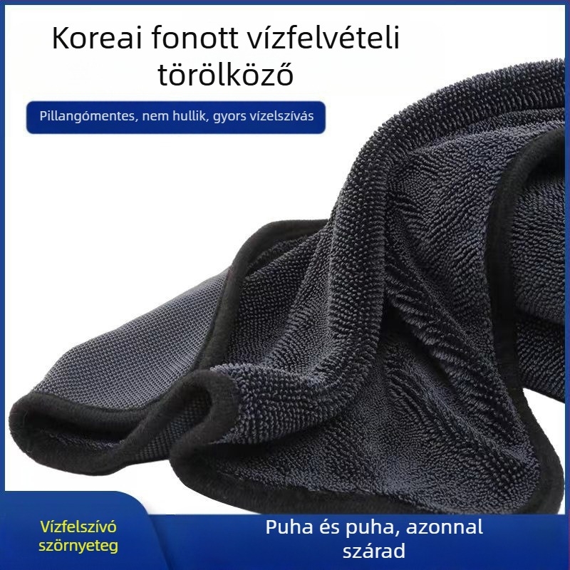Multifunkcionális autó törölköző, coral fleece, 600g, dekontamináció