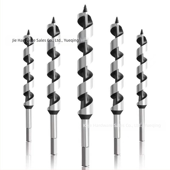 Kejie fabúvó fúró hosszú egyenes fogantyúval és hatszögű tengellyel mélyfuratokhoz, 230–460 mm hosszú, ajtózár furatokhoz