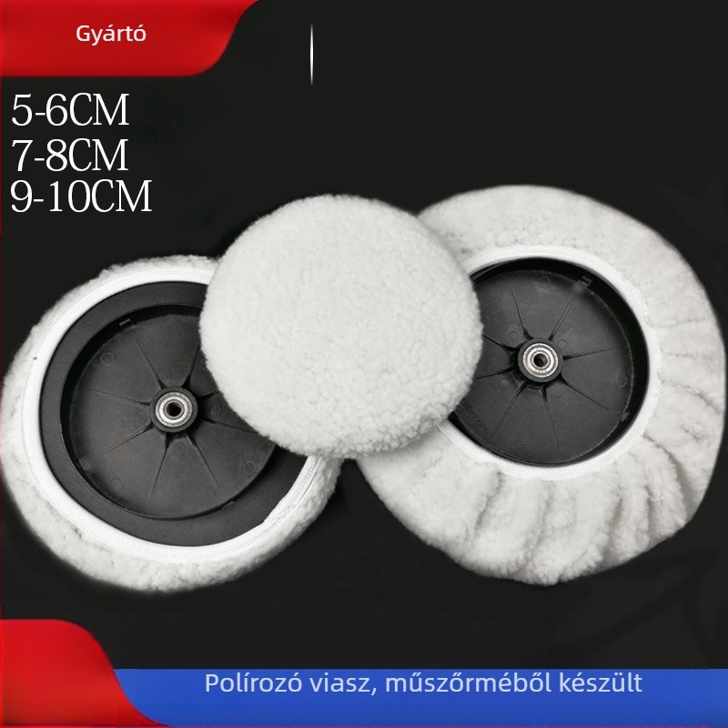 Polírozó és viaszoló mandzsetta – gyapjú plüss, Mintao, testreszabható magáncímke, licencelhető