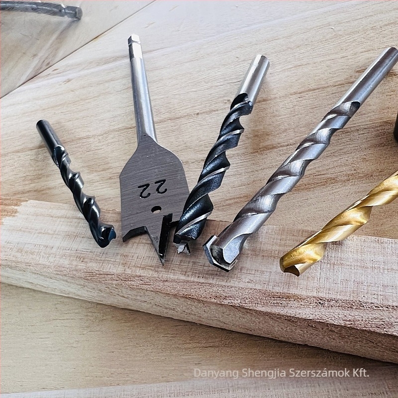 Sheng Jia 246-darabos fúrókészlet műanyag dobozban, színes címkékkel, háztartási használatra, metrikus/imperiális rendszer