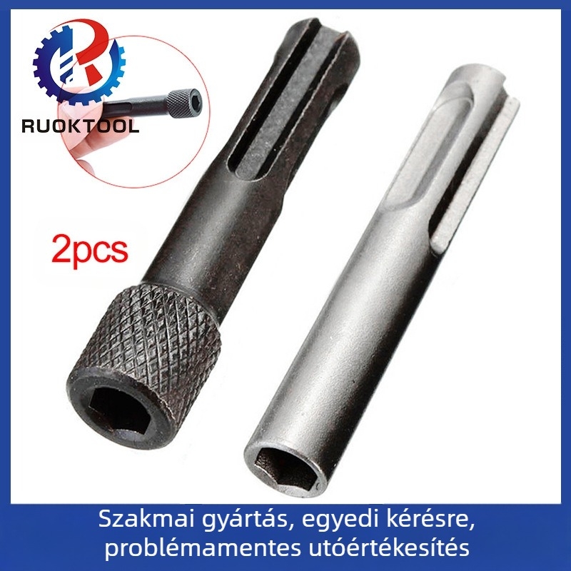 Hatszögletű bit hosszabbító rúd mágneses bit-tartó hüvely