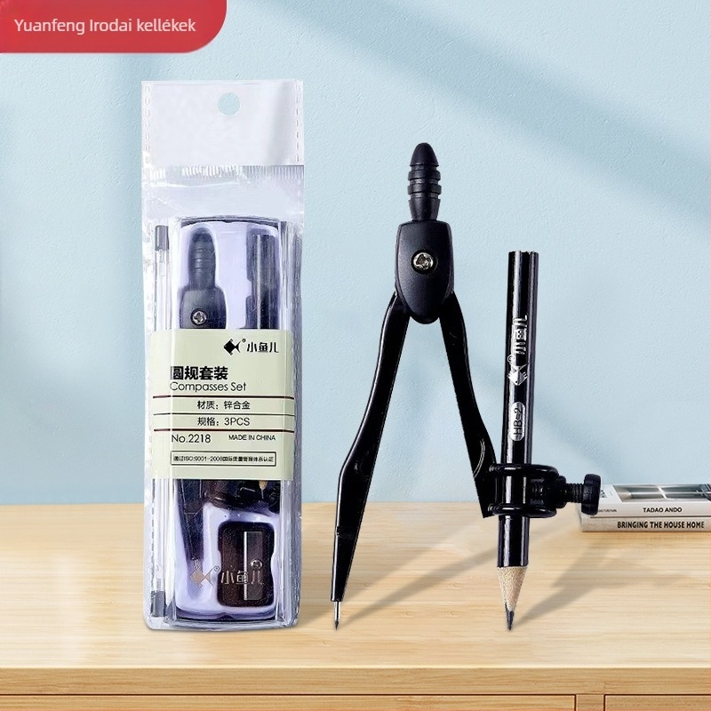 Little Fish 2218 fém rajz-körző készlet, 2 darab