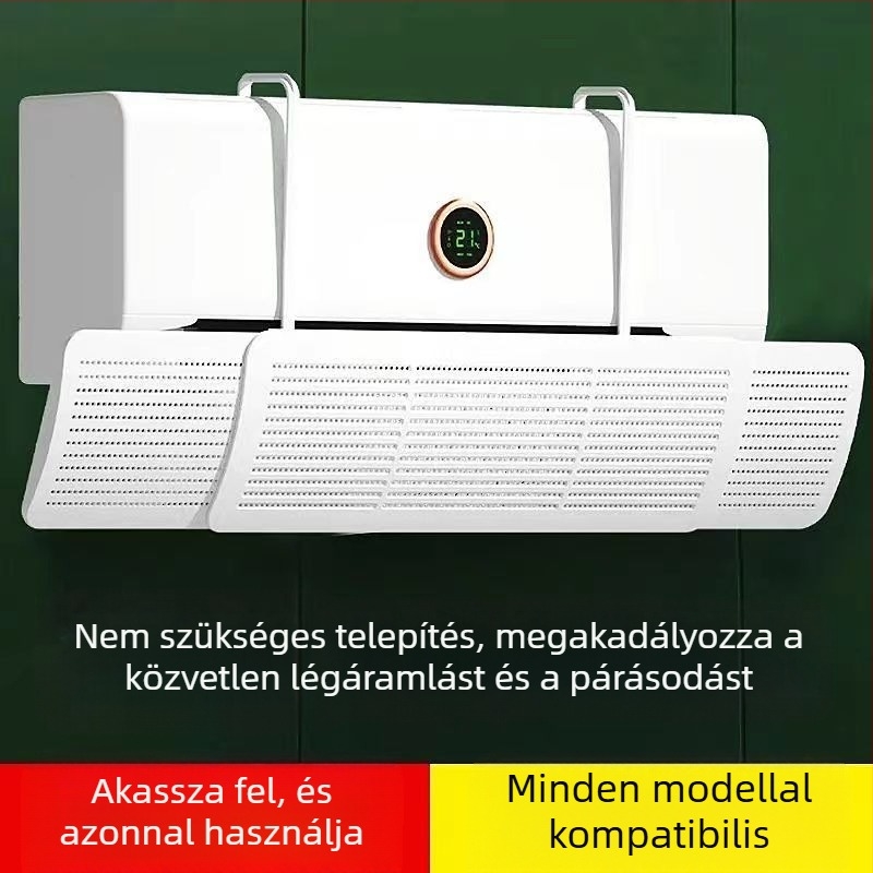 Légkondicionáló légáram-deflektor, három az egyben teleszkópos kialakítás, meghosszabbítható, modell SY5414