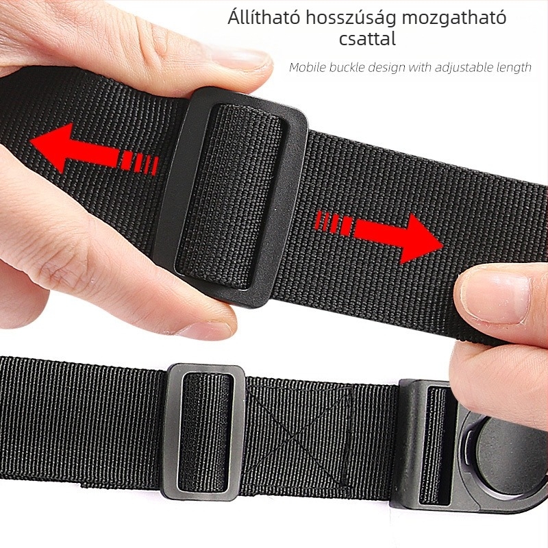 Mellény-stílusú kerekesszék deréköve esésvédővel, Oxford anyag, műanyag csat, nejlon szalag, felnőtteknek