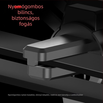 C5 autós telefon-tartó – műanyag, univerzális telefonokhoz, használatra az autóban