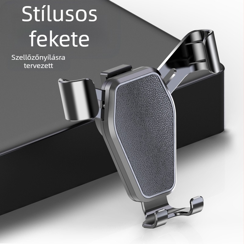 C5 autós telefon-tartó – műanyag, univerzális telefonokhoz, használatra az autóban