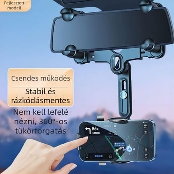 Peng Yun autós telefon-tartó belső visszapillantóhoz és navigációhoz – műanyag, testreszabható, magáncímke