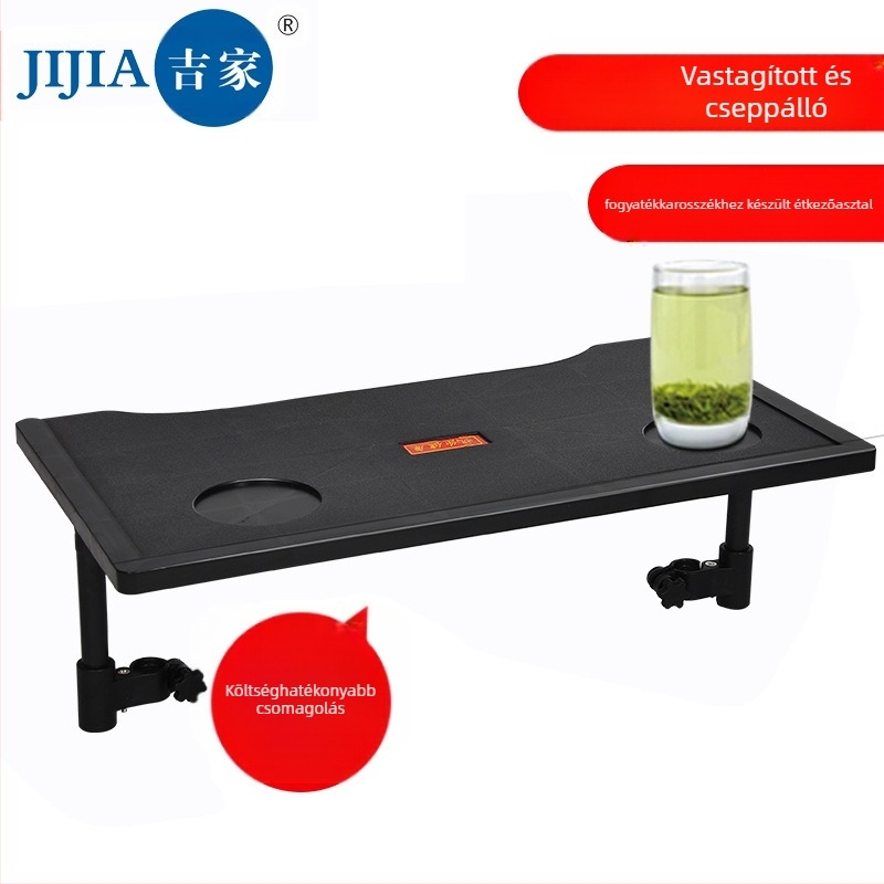 Heng hubang kerekesszékhez étkező tálca, megerősített műanyag