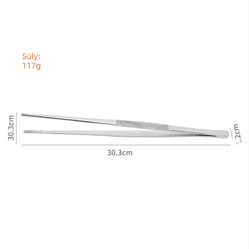 Koreai stílusú vastagított rozsdamentes acél grillcsipesz, élelmiszer-klip, funkció 241826993