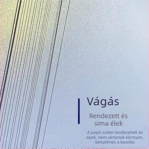 Gyöngyház karton tintasugaras nyomtatáshoz, 250 g, 80 μm vastagság, fényesség 80, simaság 50, osztály A