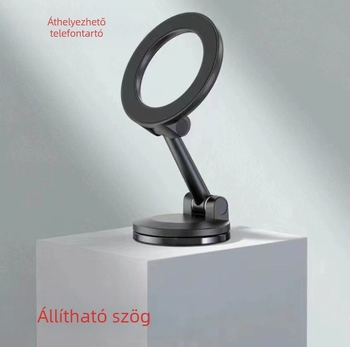 Leyi mágneses autós telefontartó – vákuum-tapadó rögzítés a műszerfalon, nem igényel töltést