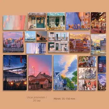 Üdvözlő kártya - Pick-up, bevonatos papír, nyomtatás, letisztult és modern stílus