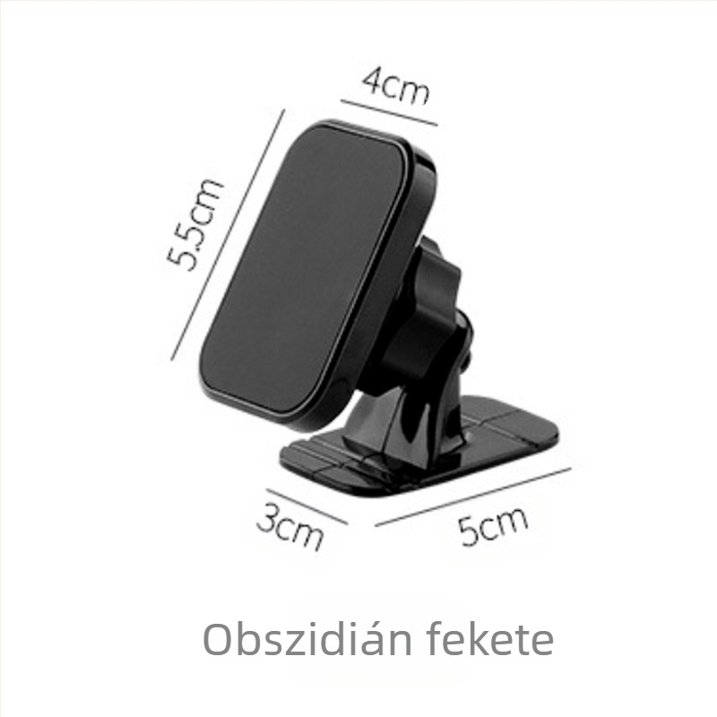 Mágneses autós telefontartó ragasztó alapú navigációhoz, univerzális, logó nyomtatható