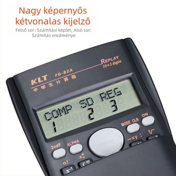 Express FG-82A-02 12 számjegyű funkciós számológép, műanyag ház, elem mellékelve