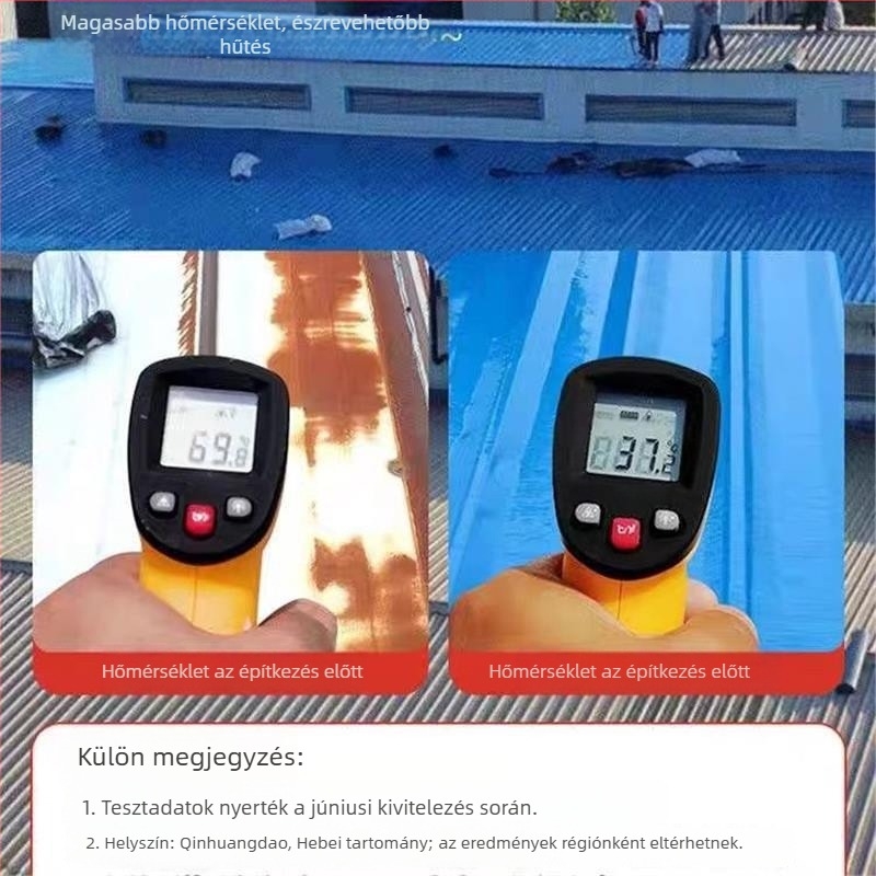 Öntapadós tetővízszigetelő membrán tetőfelújításhoz; rétegelt gum/plasztik anyag; vízálló 0,4 MPa, 2 órás impermeabilitás; konkáv-konvex felület; magas hajlítási, nyomási és szakítószilárdság.