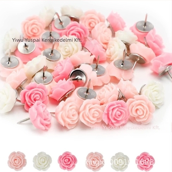 Lapos fejű gombostűk, műanyagból, Modell 0021, Csomagolás: palack, Márka: Yuspai