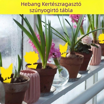 Ragadós rovardeszka a Hebang Gardentól virágzó növényekhez — PP anyag, licencelt magáncímke