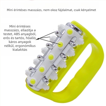 Kézben tartható görgős masszírozó vádli, nyak, váll és derék számára (Bevezetve 2022; Márka: Other; Anyag: Other)