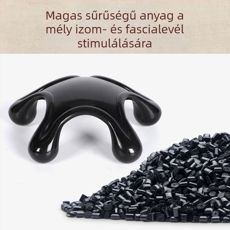 Huyang ötfogú csillag masszírozó háztartási használatra, műanyag masszírozó rúd, 70 g