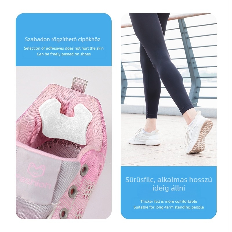 Filc ápoló készlet magassarkú cipőkhöz (Minta: Felt Suit; Alkalmas sportcipőkhöz, bőr cipőkhöz, bakancsokhoz, szandálokhoz és mindennapi cipőkhöz; Talpbetét funkciója: szívás/perspiráció; Szezonok: nyár, tél, tavasz, ősz)