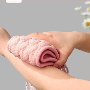 Kétoldalas hátkefés tusolóeszköz – hosszú szalag exfoláló, Márka Bath Water Flange, univerzális használat