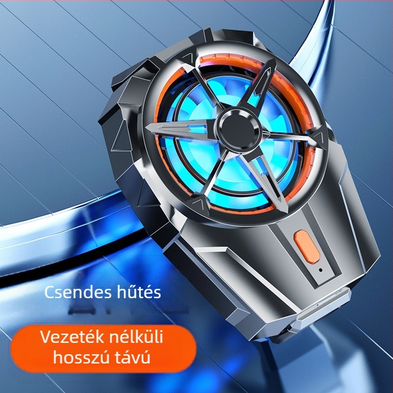 X52/X52A USB hátsó klipek hűtő, kompatibilis Android és iPhone, 5V USB energiaellátás, ABS ház, USB interfész