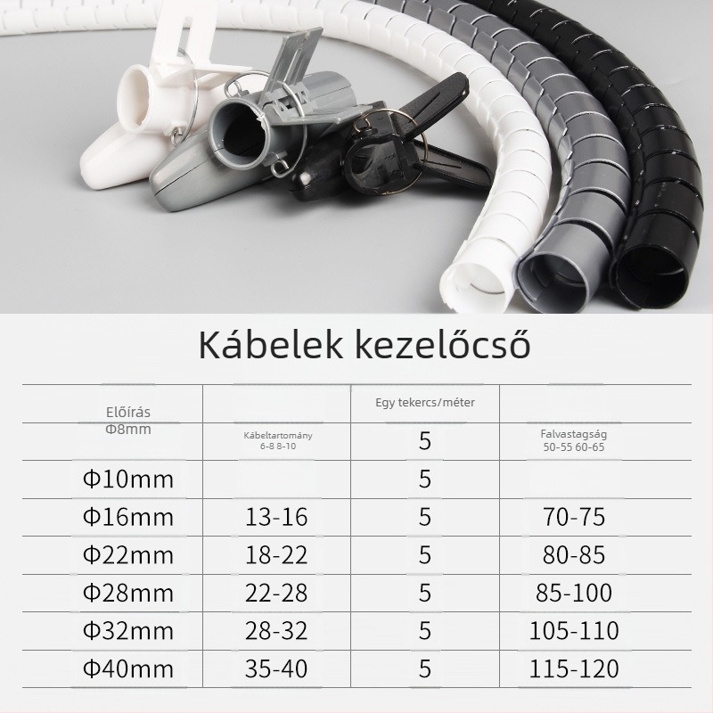 SMT/Three Fort Bobbin Kábeltároló a Tekeréshez – Modell Bobbin, 1 Optikai Mag