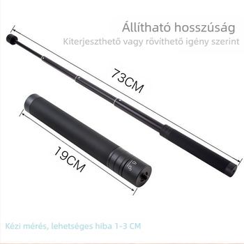 Three Eight hosszabbító rúd stabilizátorokhoz — teleszkópos kézi selfie stick univerzális sportkamerákhoz