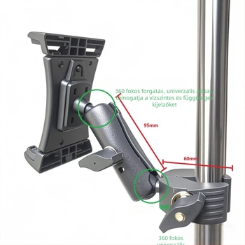 Tablettatartó PB-0003 – összecsukható, súly 400 g, OEM feldolgozás